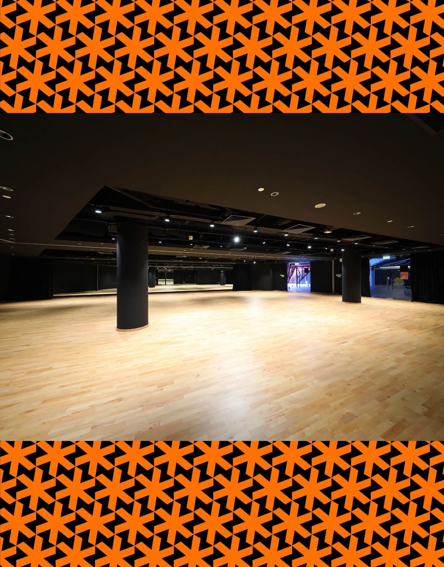 Dance Studio 3 & 4 Combined