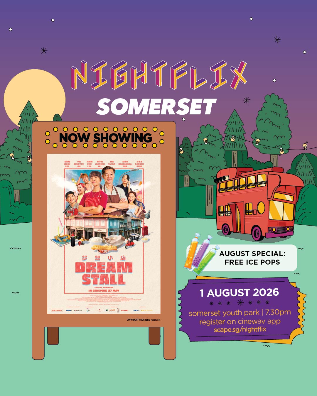 Nightflix Somerset – Dream Stall 梦想小店