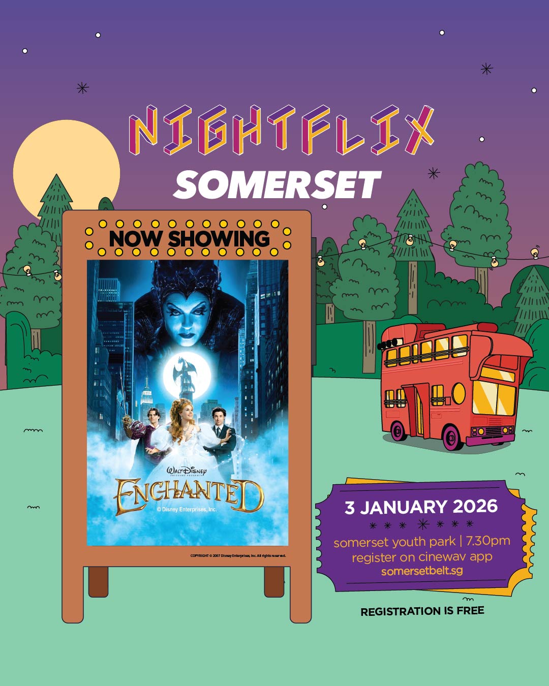 Nightflix Somerset – ENCHANTED
