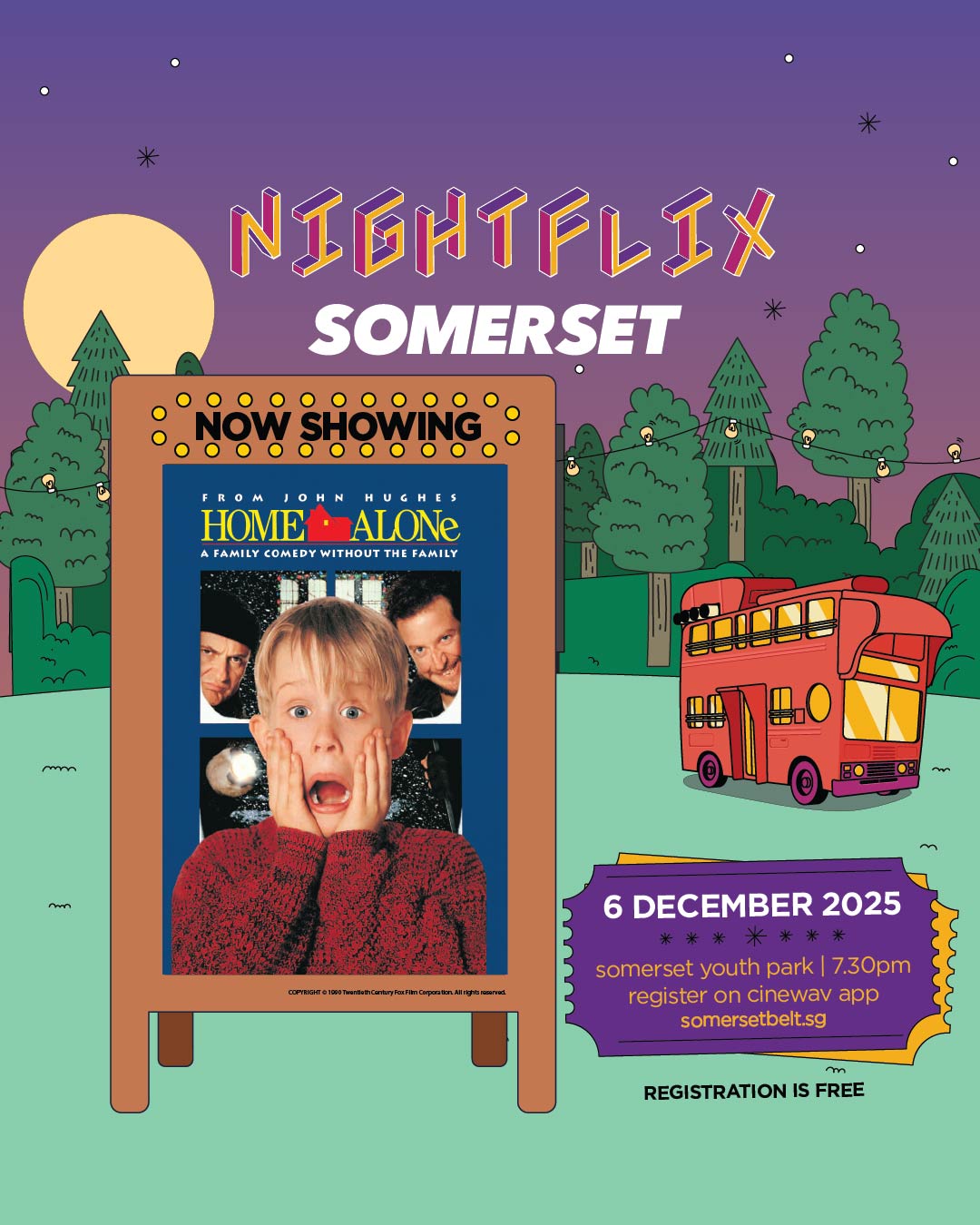Nightflix Somerset – Home Alone