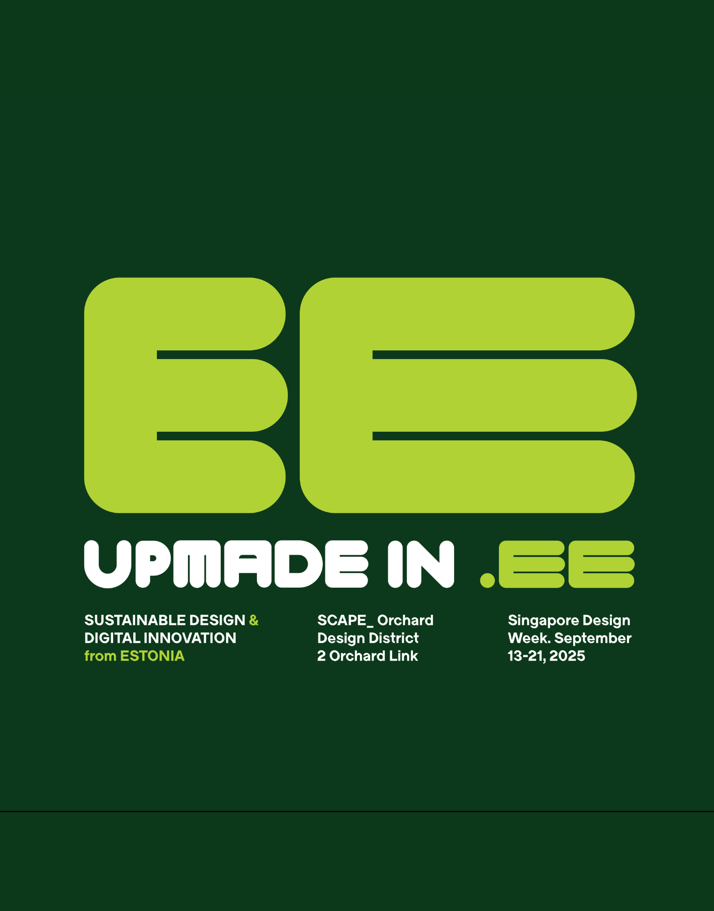 Protected: Singapore Design Week: Upmade in Estonia by Estonian Association of Designers/ Tallinn Design Festival