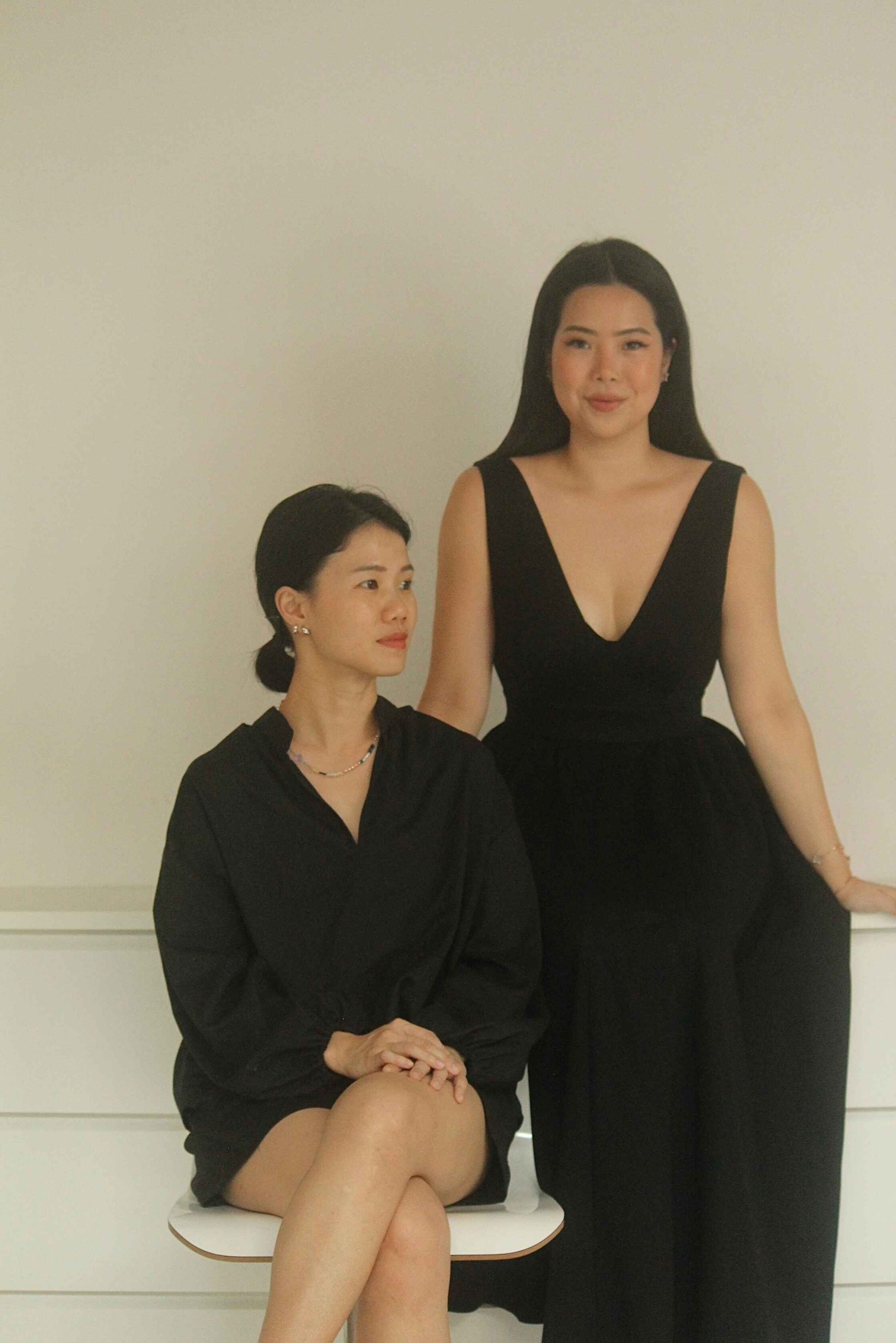 Genevieve Ang and Georgina Foo