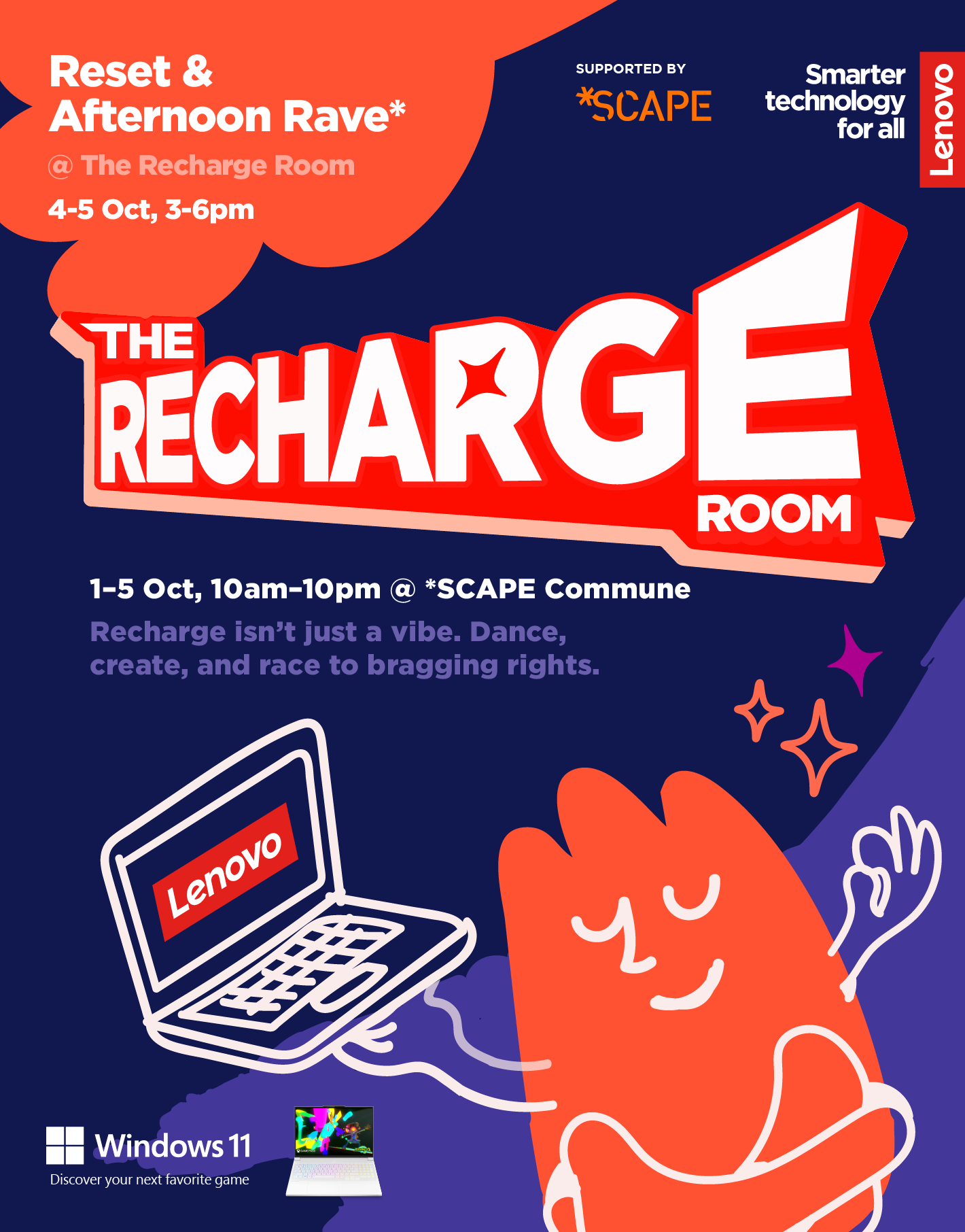 The Recharge Room by Lenovo