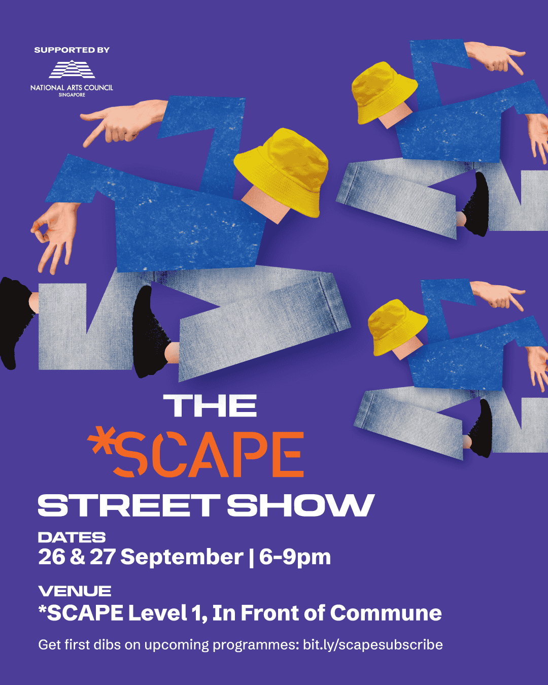 The *SCAPE Street Show – 26 & 27 Sept