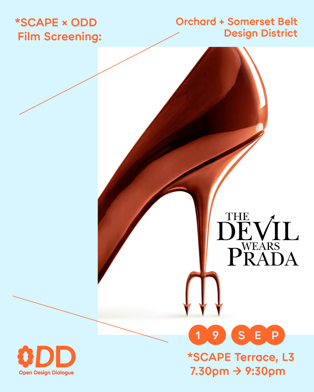 [SDW] *SCAPE x ODD Film Screening: The Devil Wears Prada