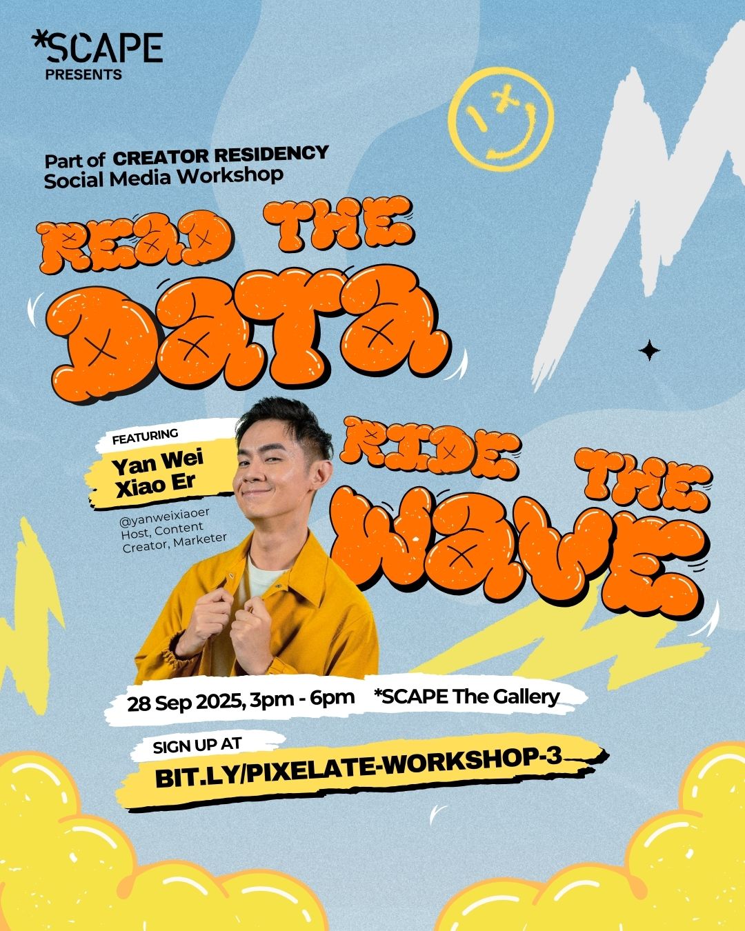 Creator Residency Workshop #3 | Read the Data, Ride the Wave