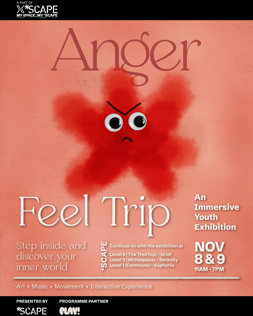 ANGER (ง •̀_•́)ง @ *SCAPE Gallery, L5