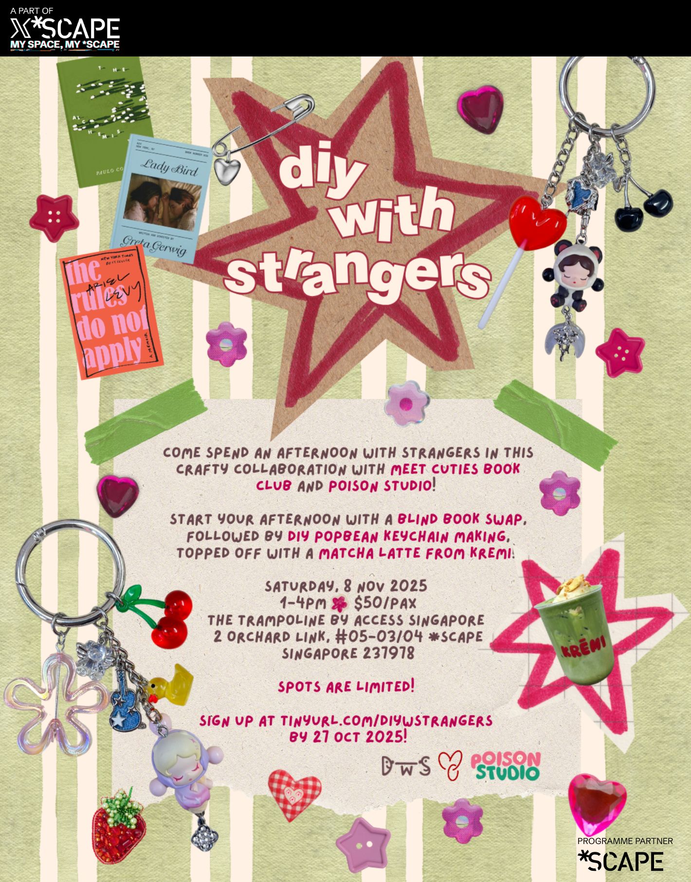 [X *SCAPE] DIY Trinket Making Workshop