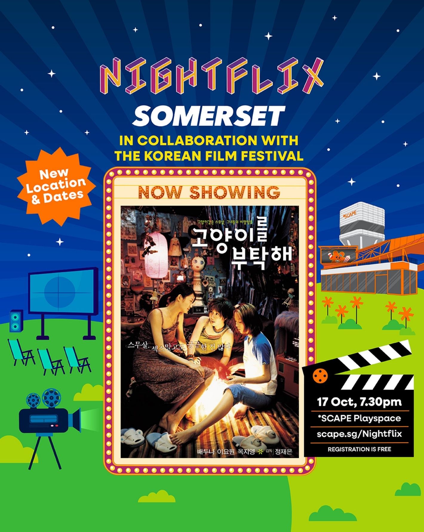 Nightflix Somerset in Collaboration with the Korean Film Festival