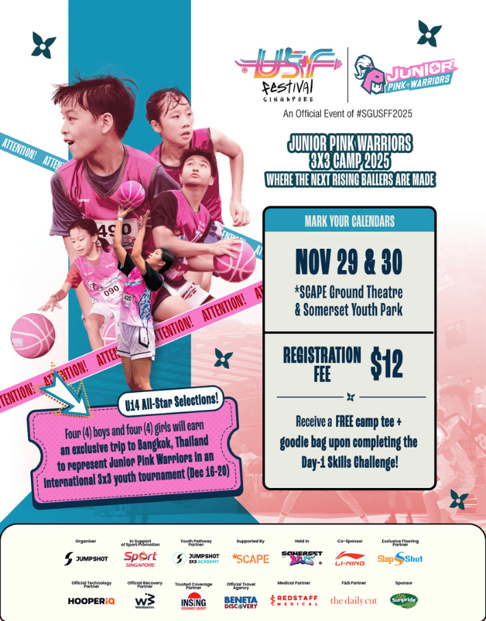 Junior Pink Warriors 3×3 Camp 2025