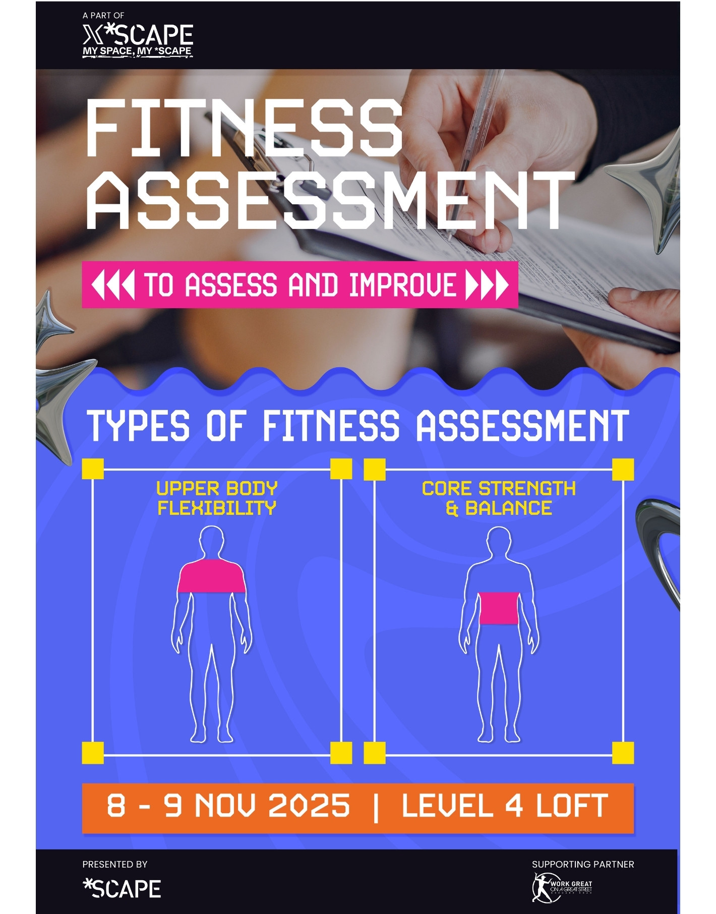 [X *SCAPE] Fitness Assessment