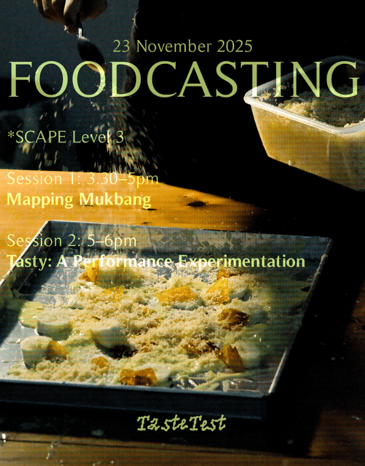TasteTest Rehearsal: Foodcasting