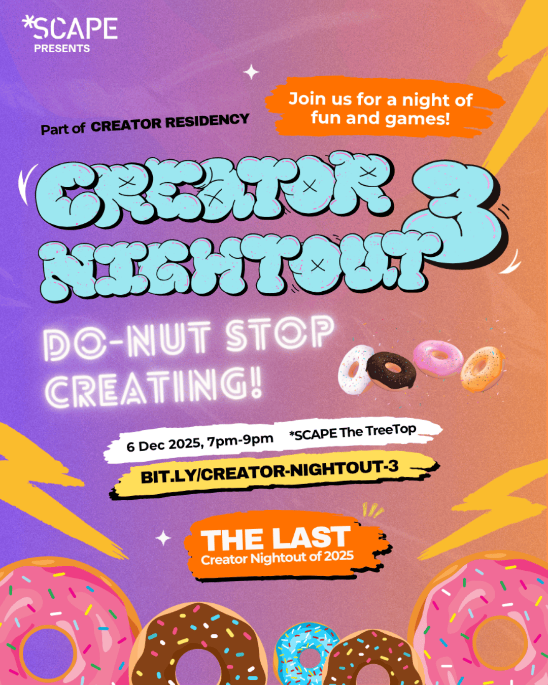 Creator Residency: Creator Nightout #3