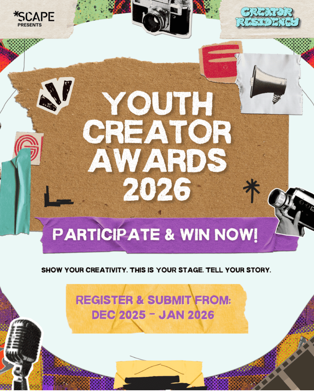 Creator Residency: Youth Creator Awards 2026 Open Call