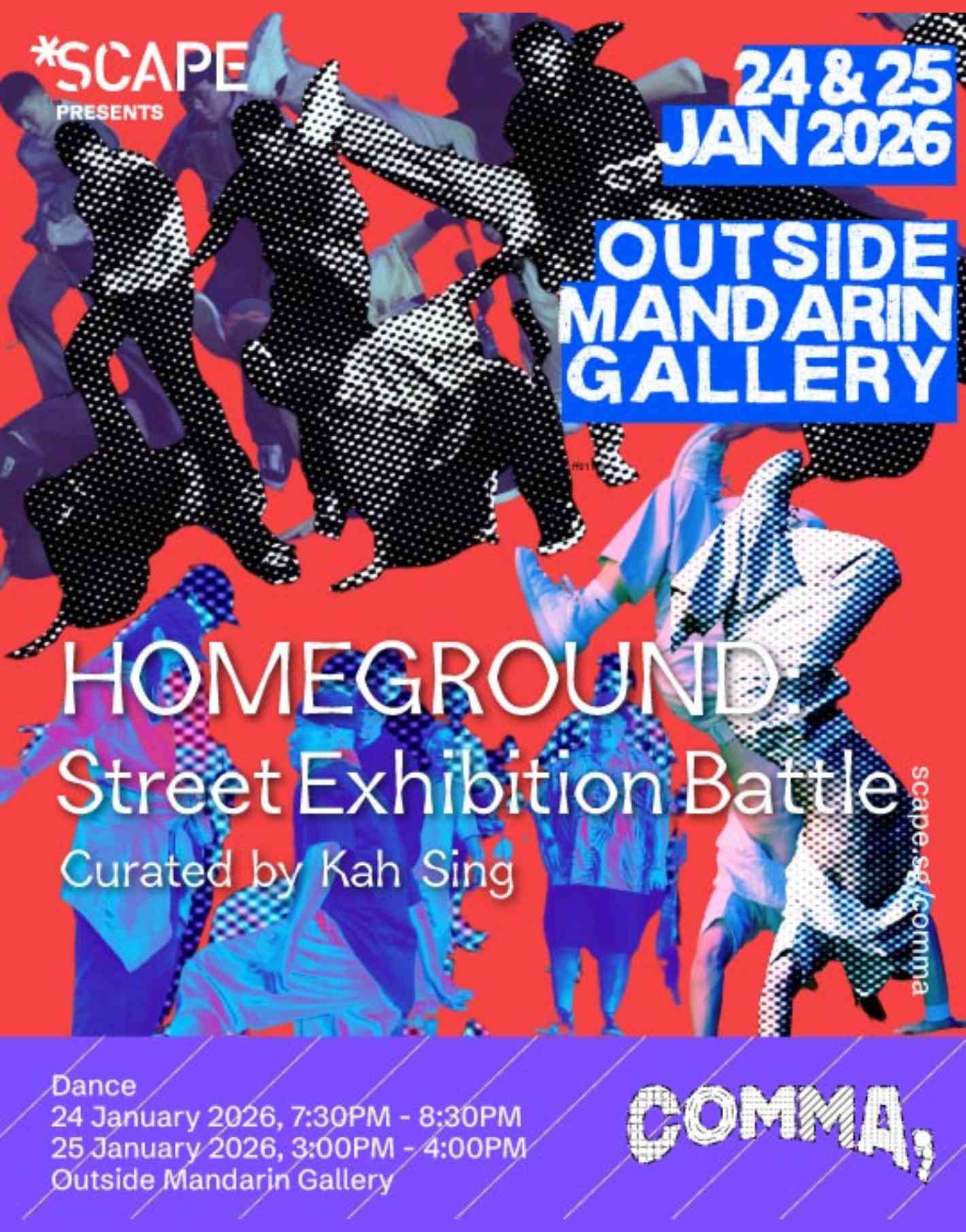 [COMMA] HOMEGROUND: Street Exhibition Battle