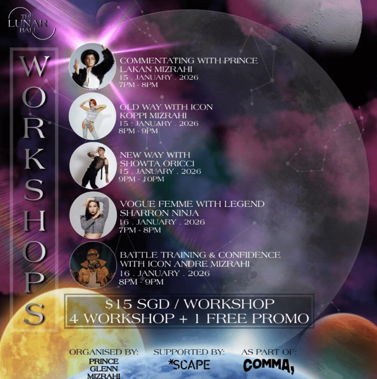 [COMMA] The Lunar Ball 2 Workshops