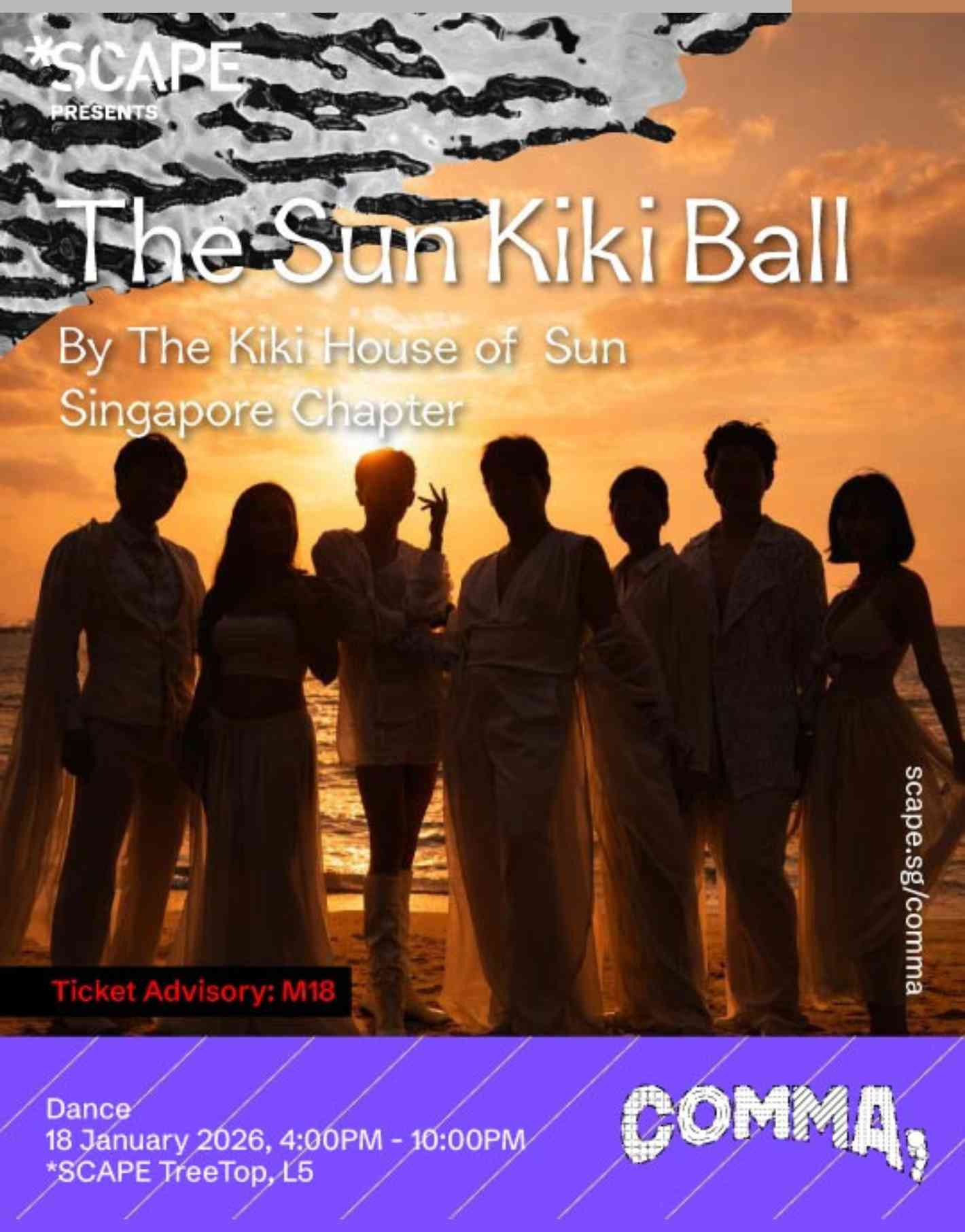 [COMMA] The Sun Kiki Ball