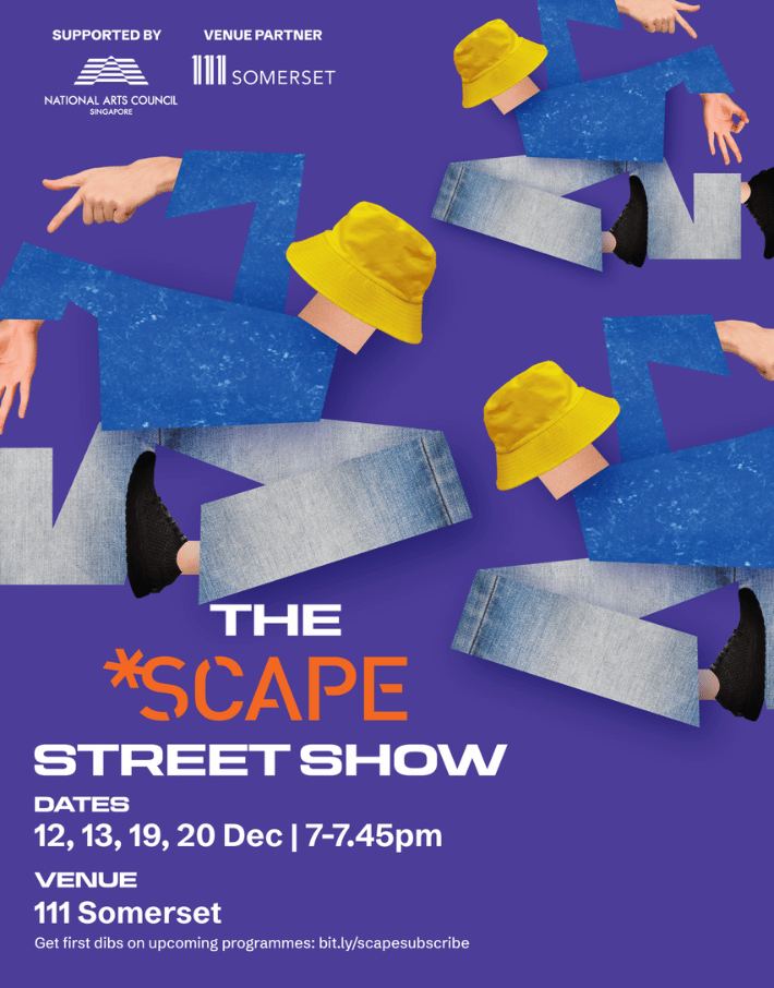 The *SCAPE Street Show – 12, 13, 19 & 20 Dec