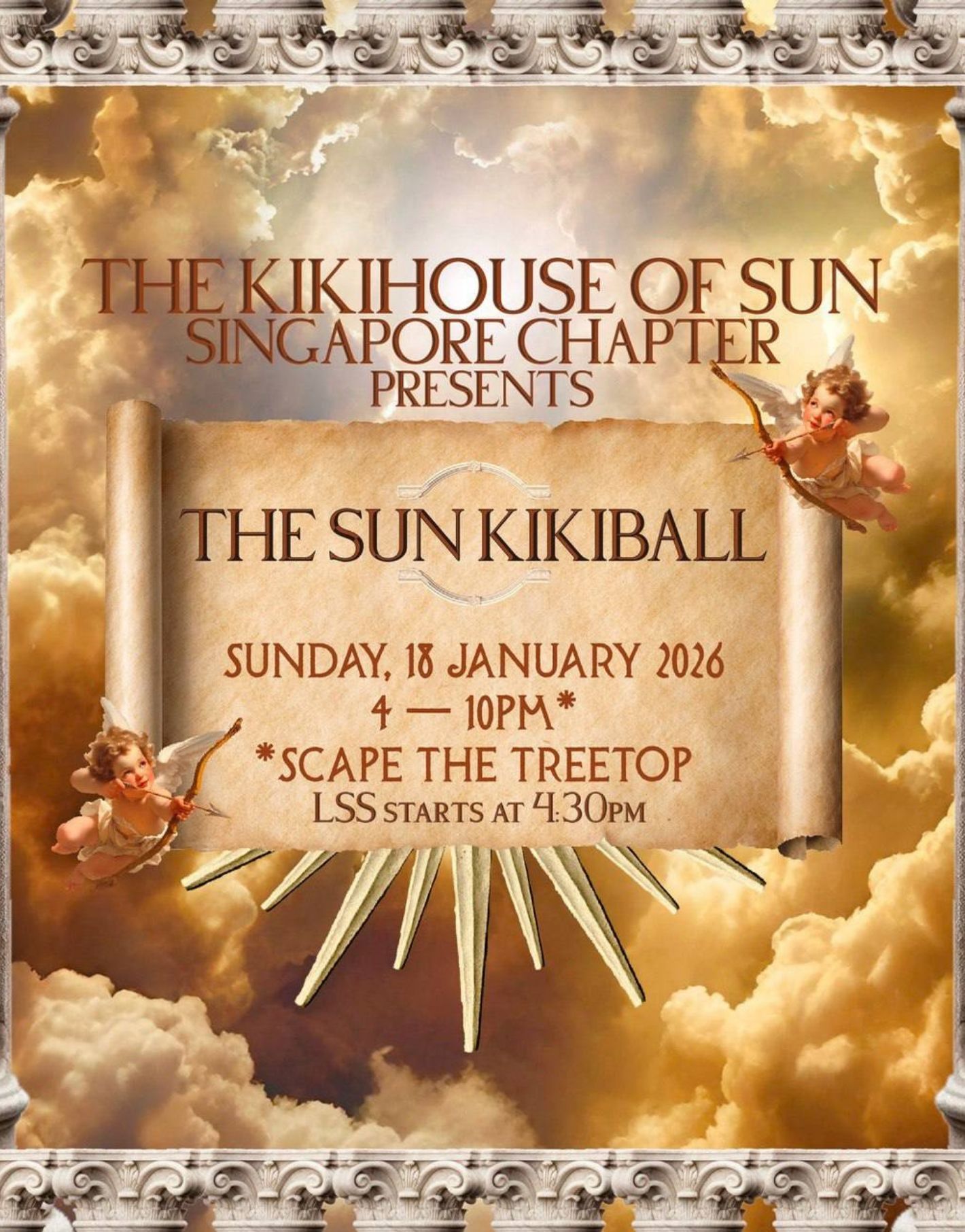 [COMMA] The Sun Kiki Ball