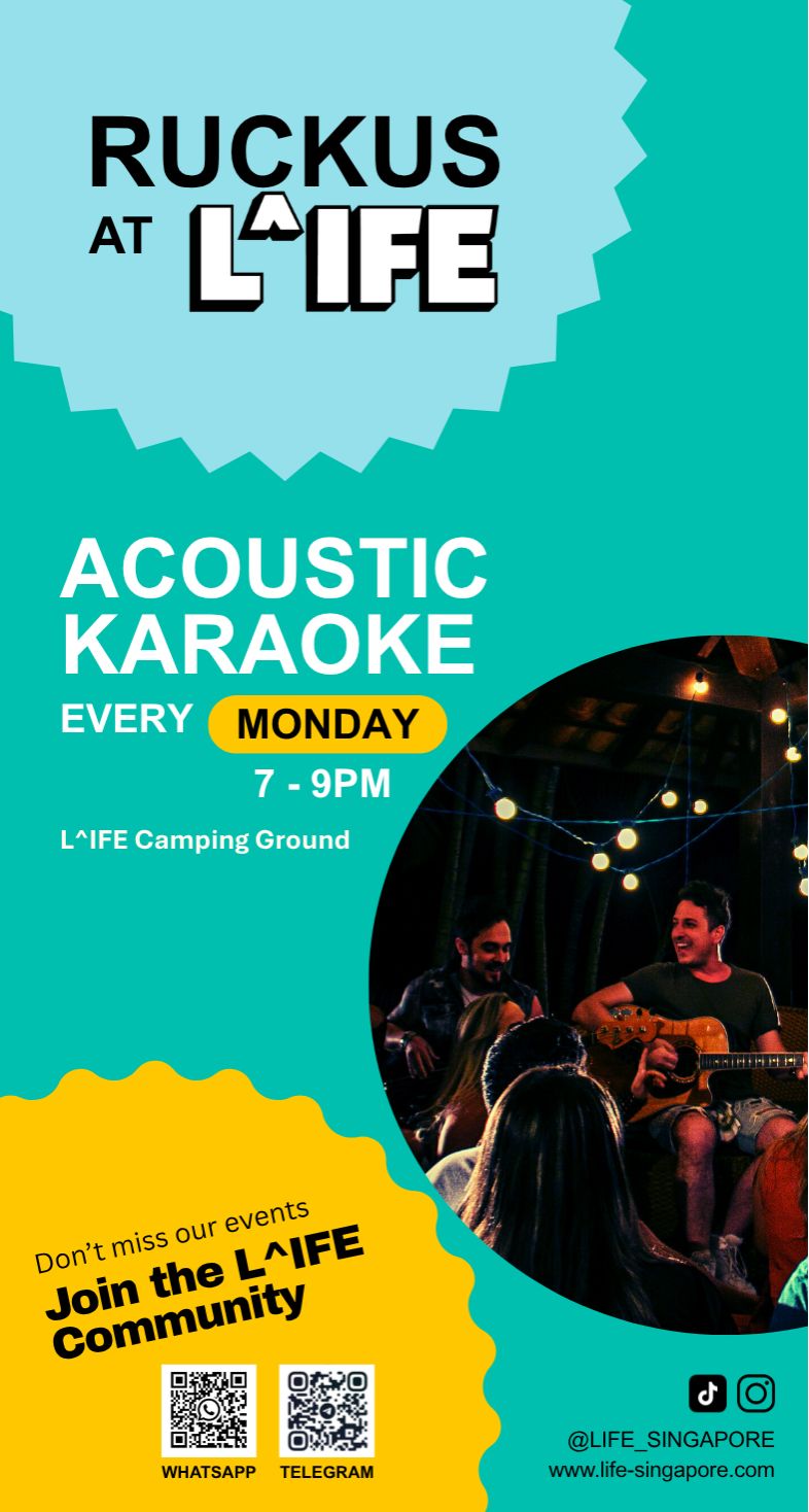 Ruckus @ L^IFE, Acoustic Karaoke: Live Music Jamming session 