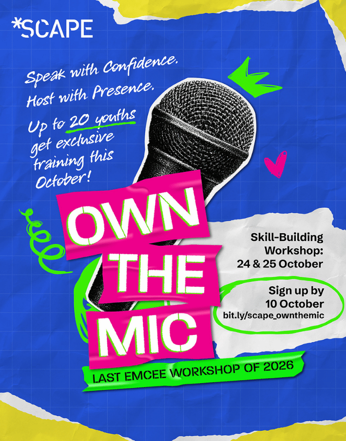 SCAPE OWN THE MIC WORKSHOP