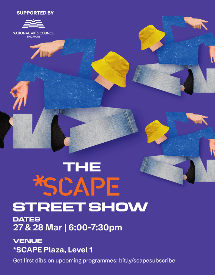 The *SCAPE Street Show – 27 & 28 Mar