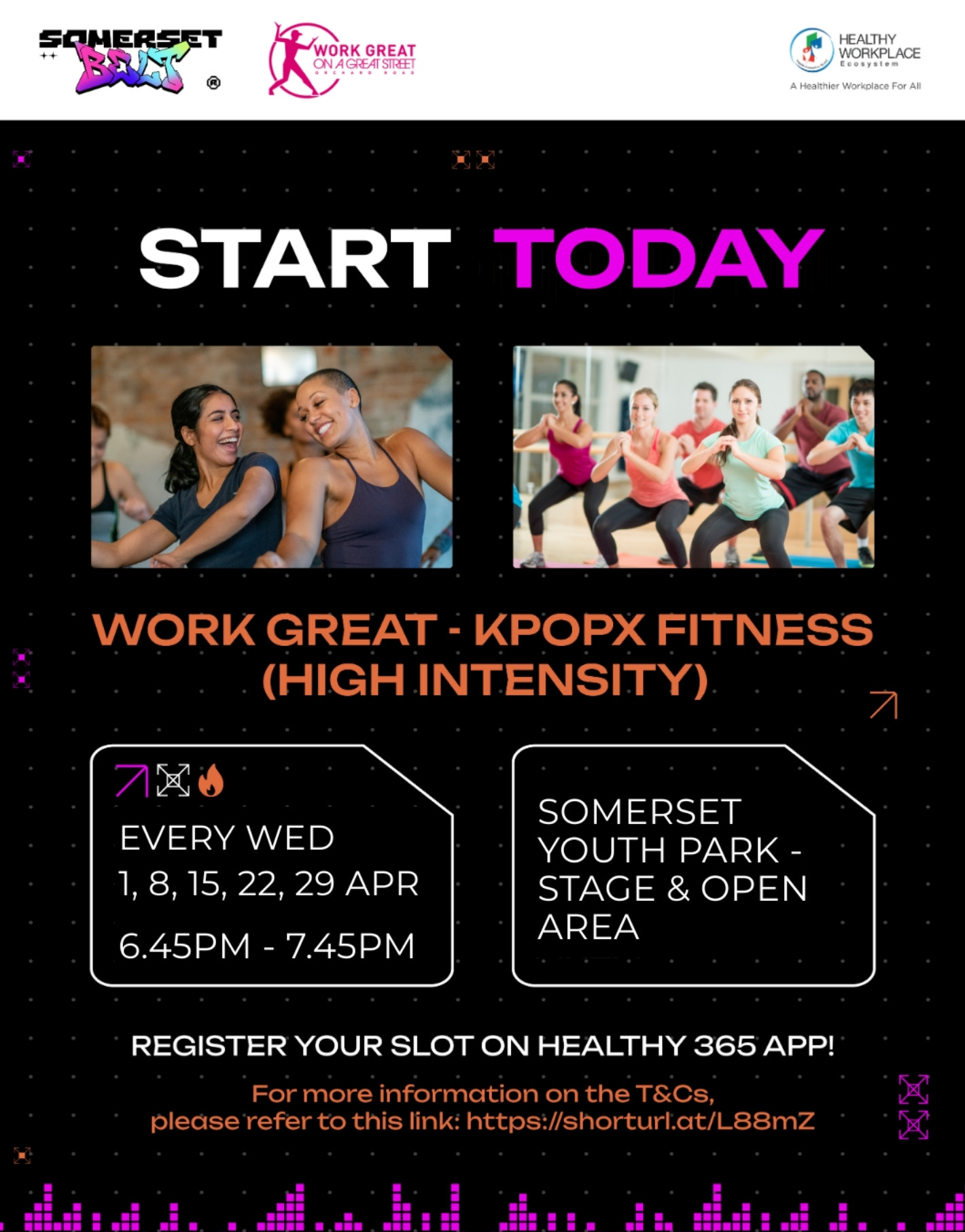 Healthy Workplace Ecosystem: Weekly Workouts