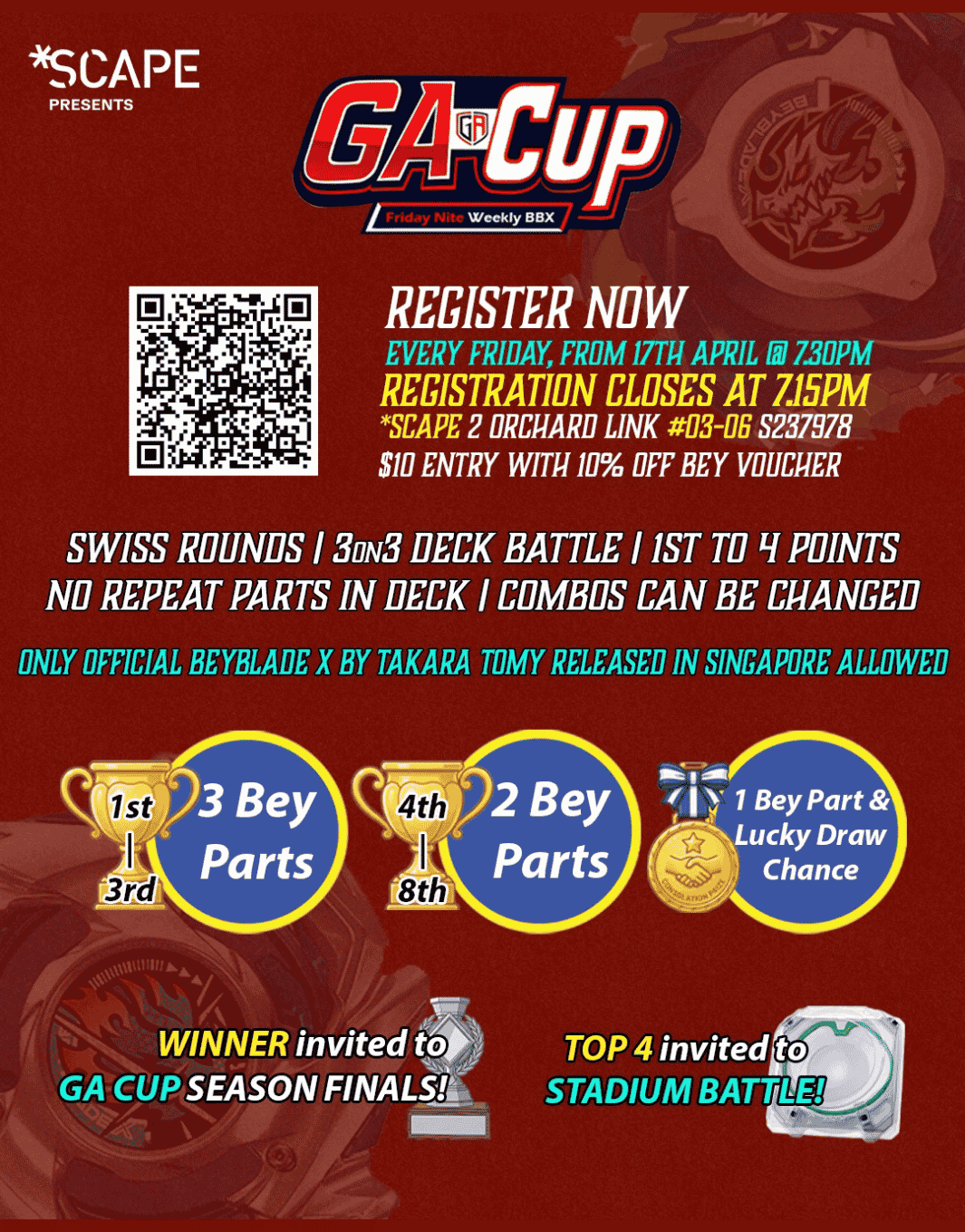 GA Cup Beyblade Tournament
