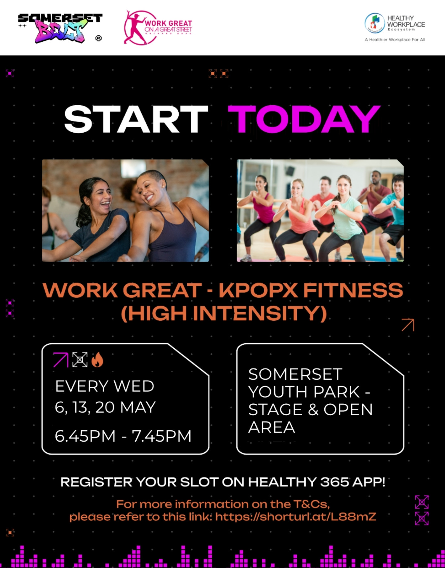 Healthy Workplace Ecosystem: Weekly Workouts