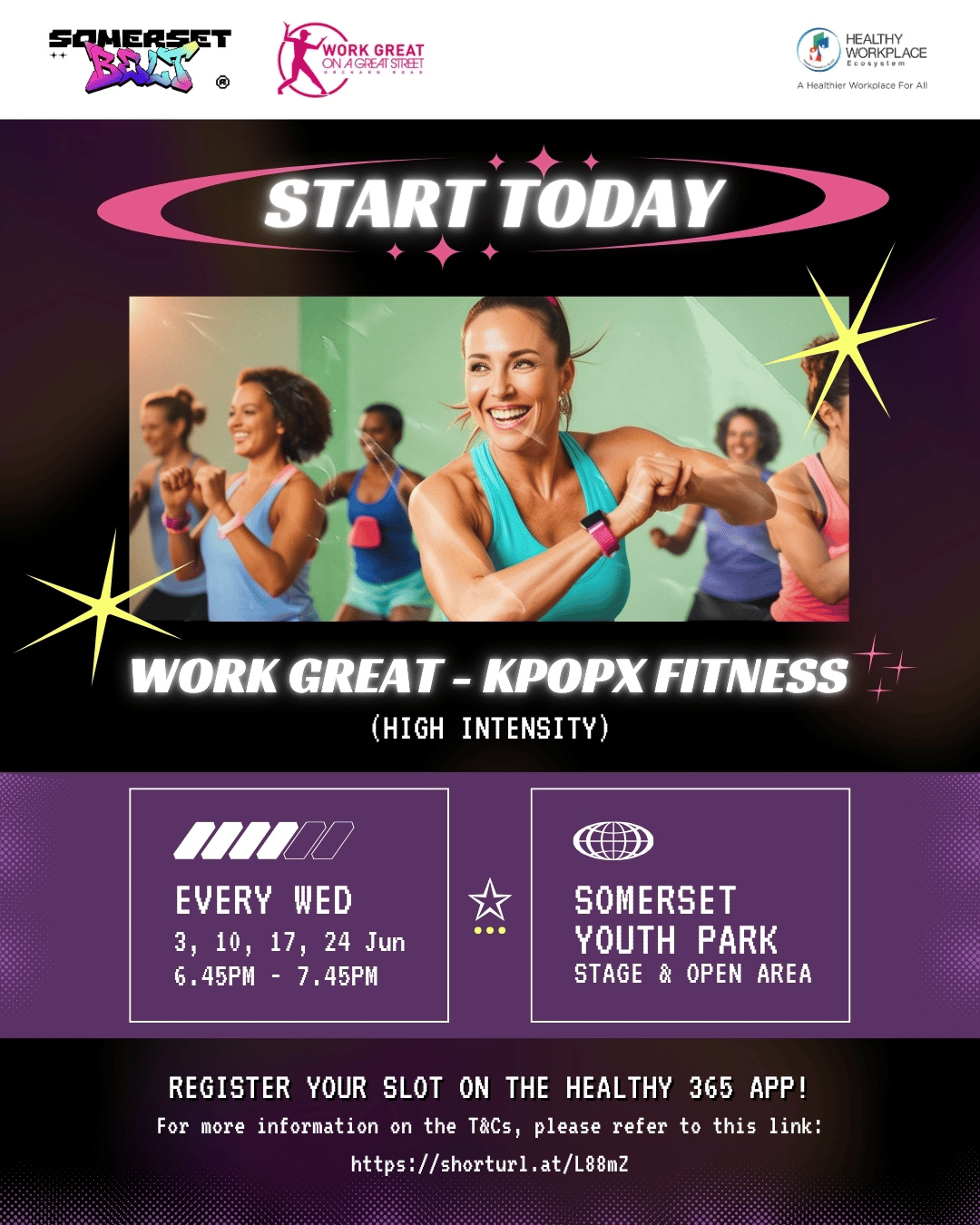 Healthy Workplace Ecosystem: Weekly Workouts