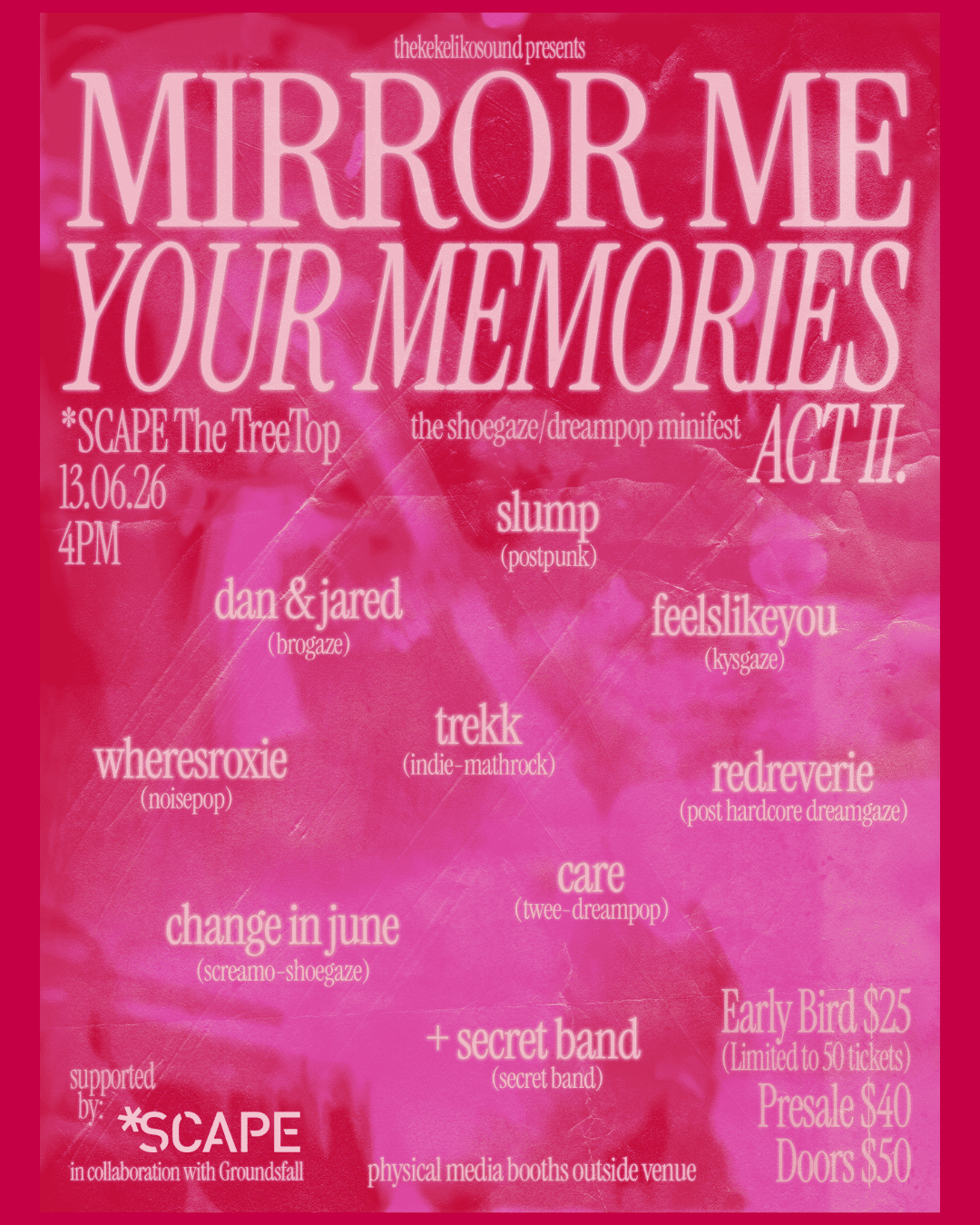 Mirror Me Your Memories: Act II