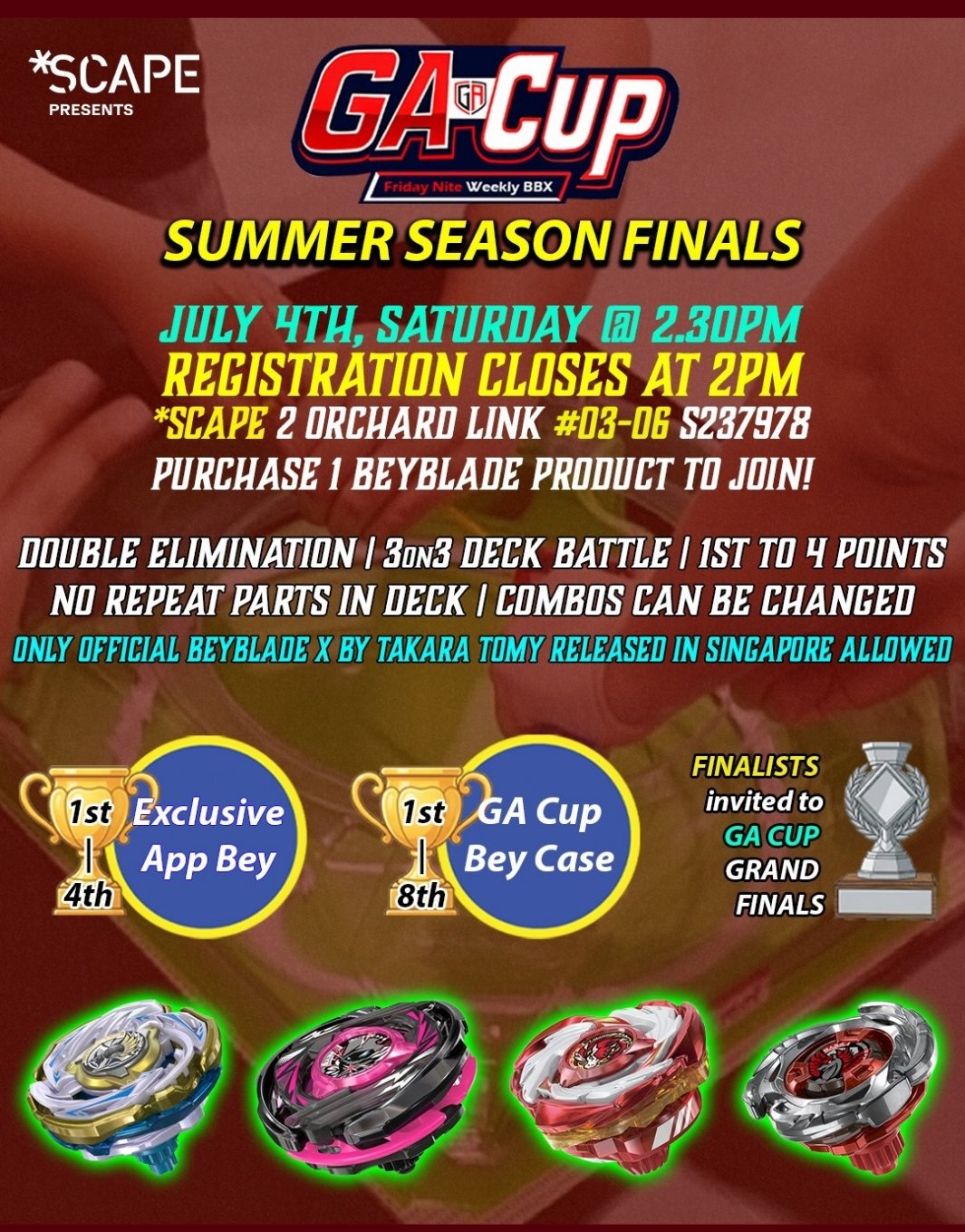 GA Cup Summer 2026 Finals