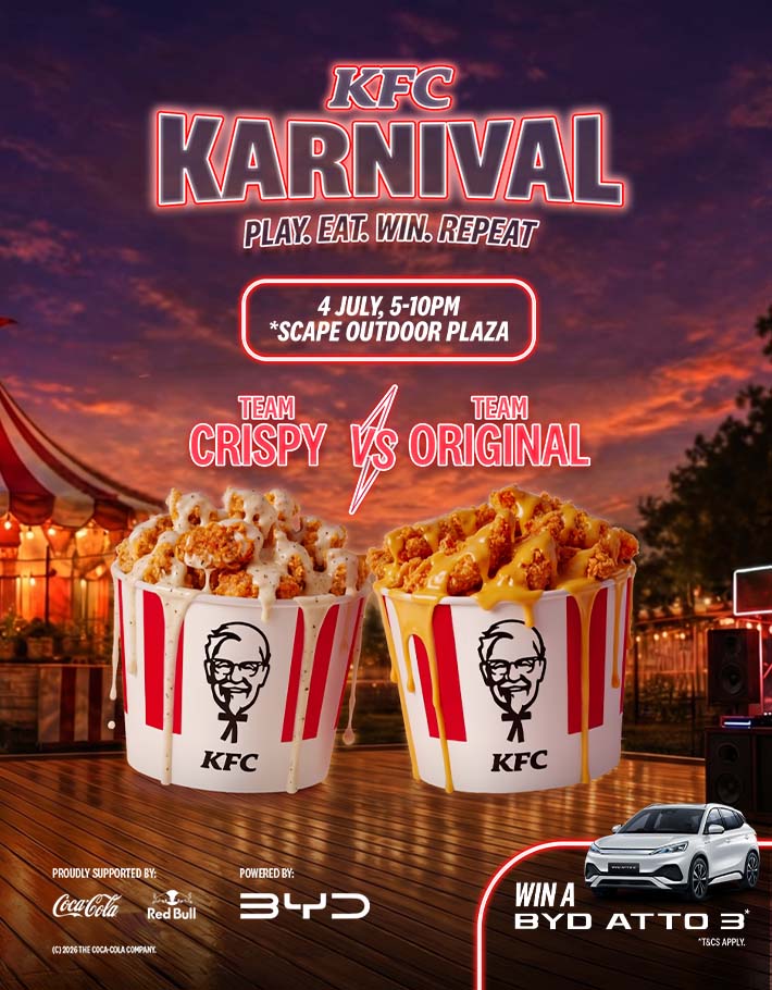 Wildcard Members: 10% off KFC Karnival Tickets