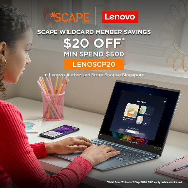 Wildcard Members: Lenovo $20 Off with Min. $500 Spend
