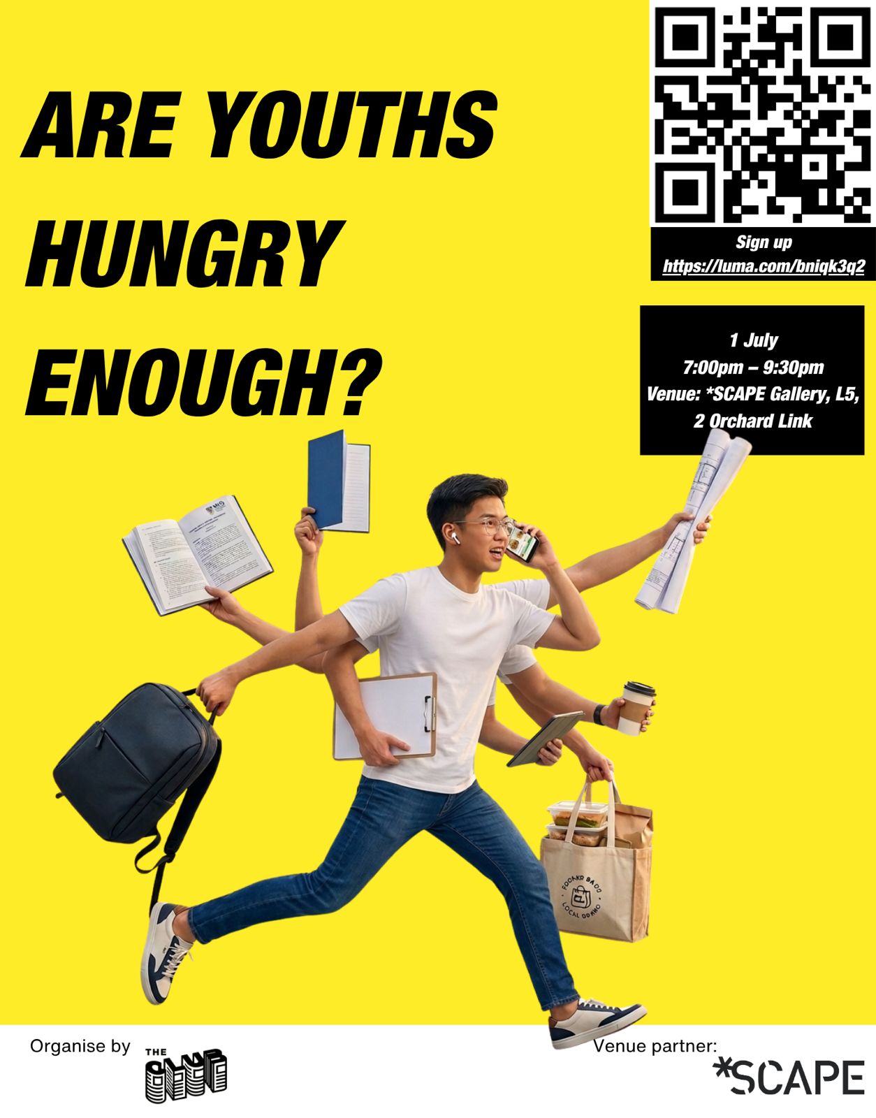 Are Youths Hungry Enough? Workshop & Discussion by The Club