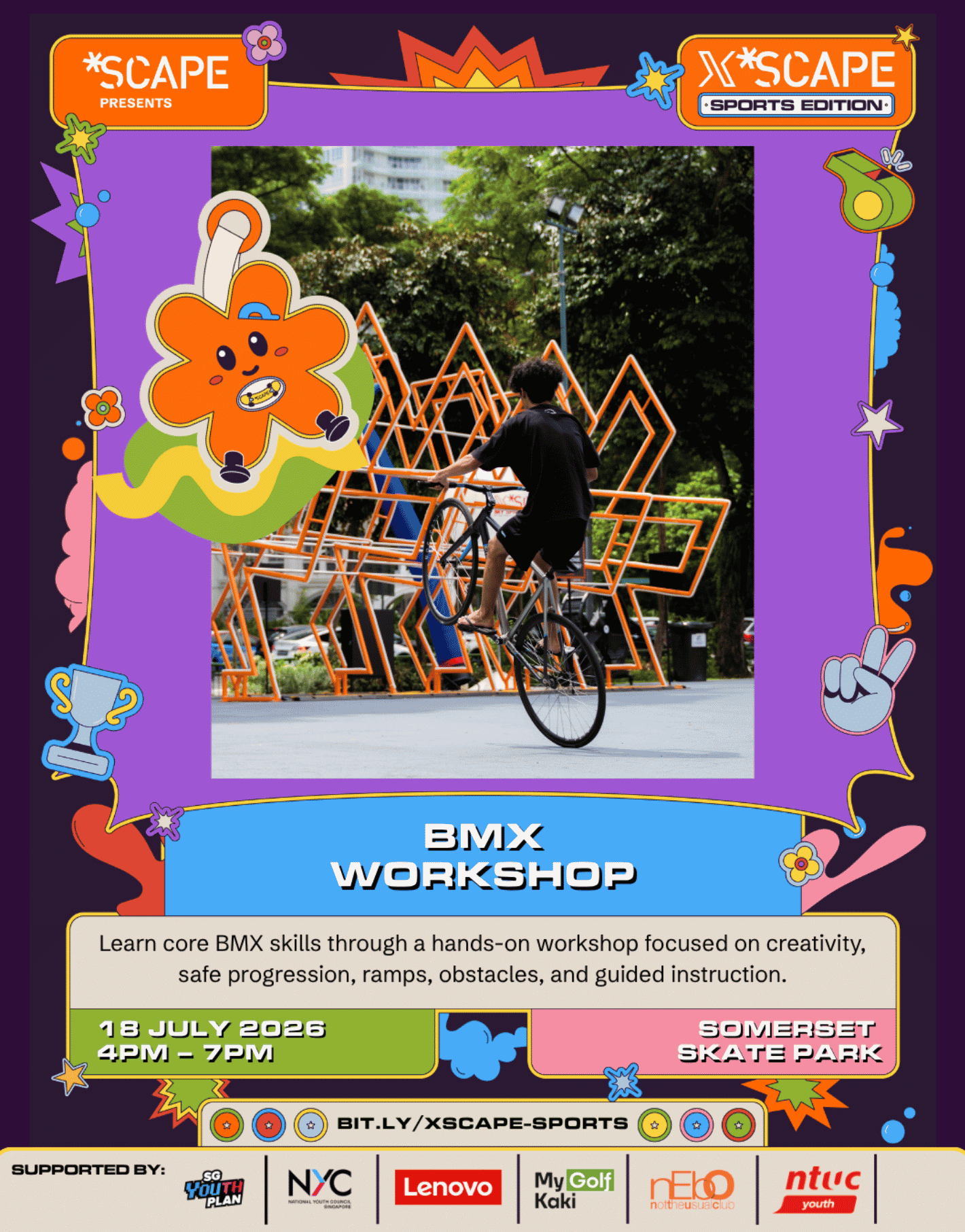 [X *SCAPE: Sports Edition] BMX Workshop