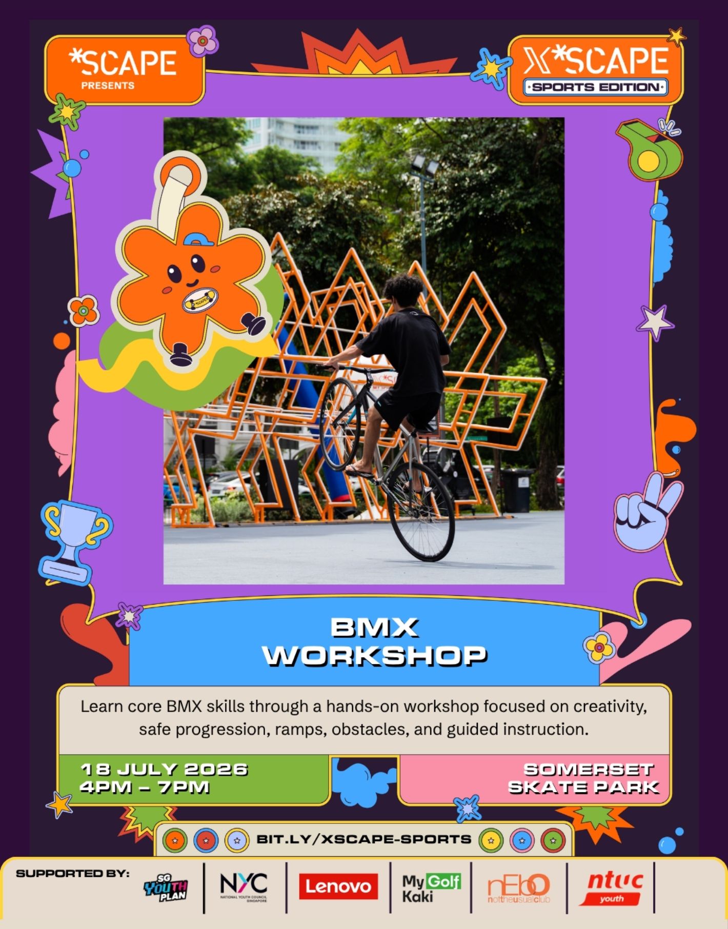 [X *SCAPE: Sports Edition] BMX Workshop