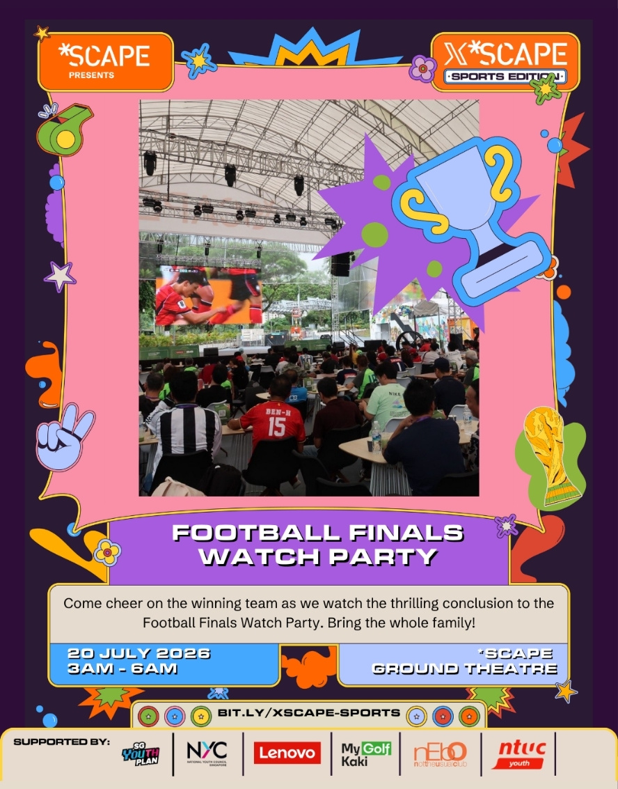[X *SCAPE: Sports Edition] Football Finals Watch Party