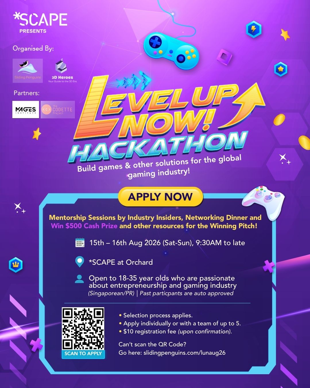 Level Up Now! Hackathon