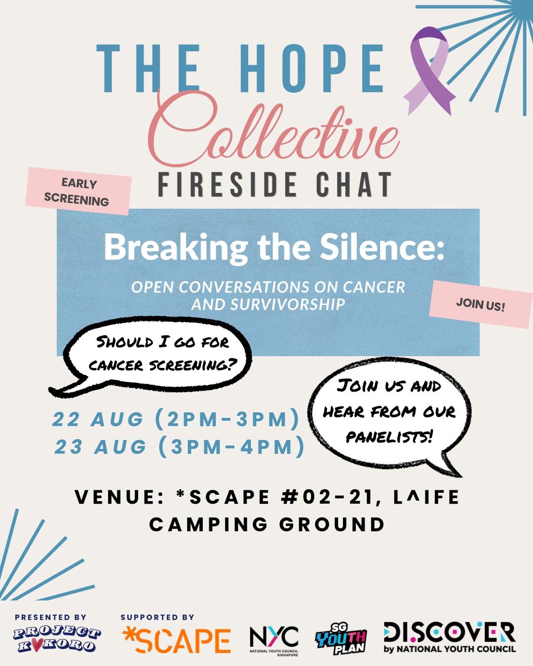 [Pledge60] The Hope Collective Fireside Chats