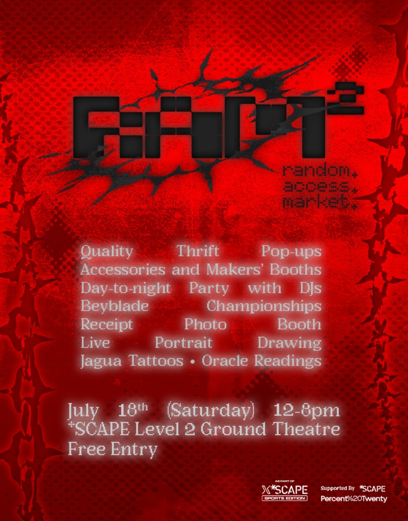 [X *SCAPE: Sports Edition] Random Access Market
