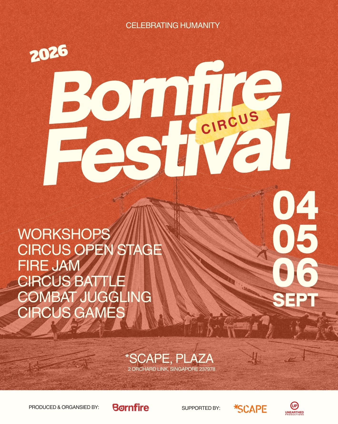 Bornfire Circus Festival 2026