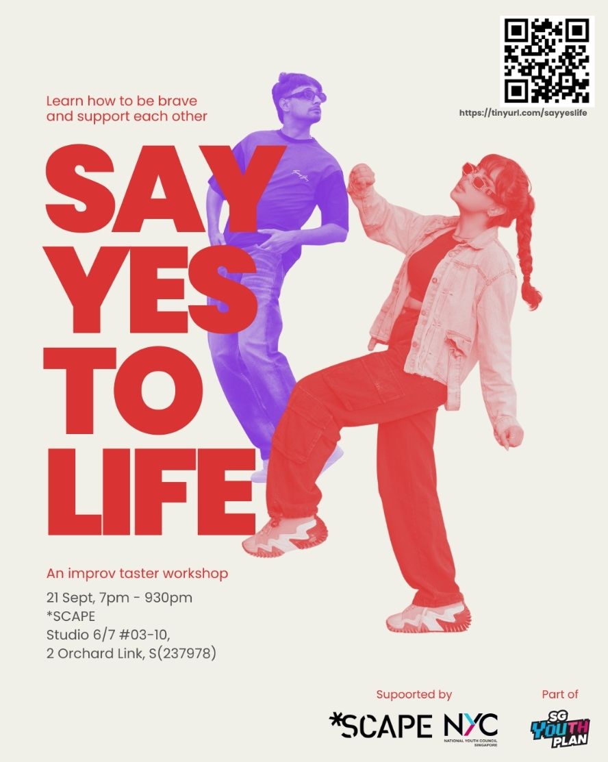 Say Yes to Life: An Improv Taster Workshop