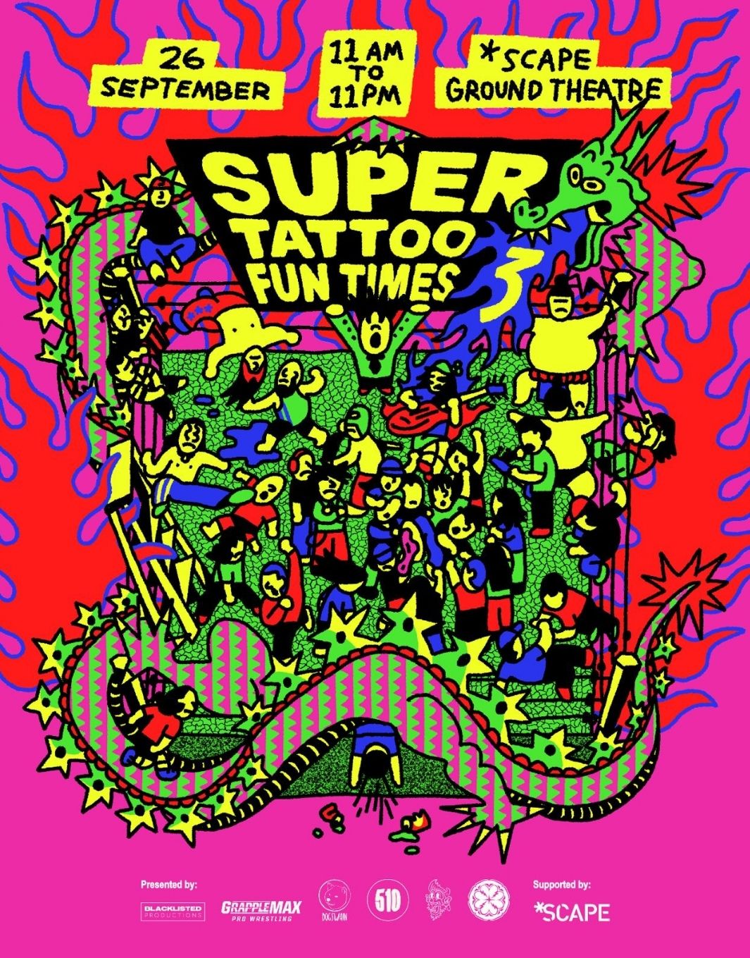 Super Tattoo Fun Times 3
