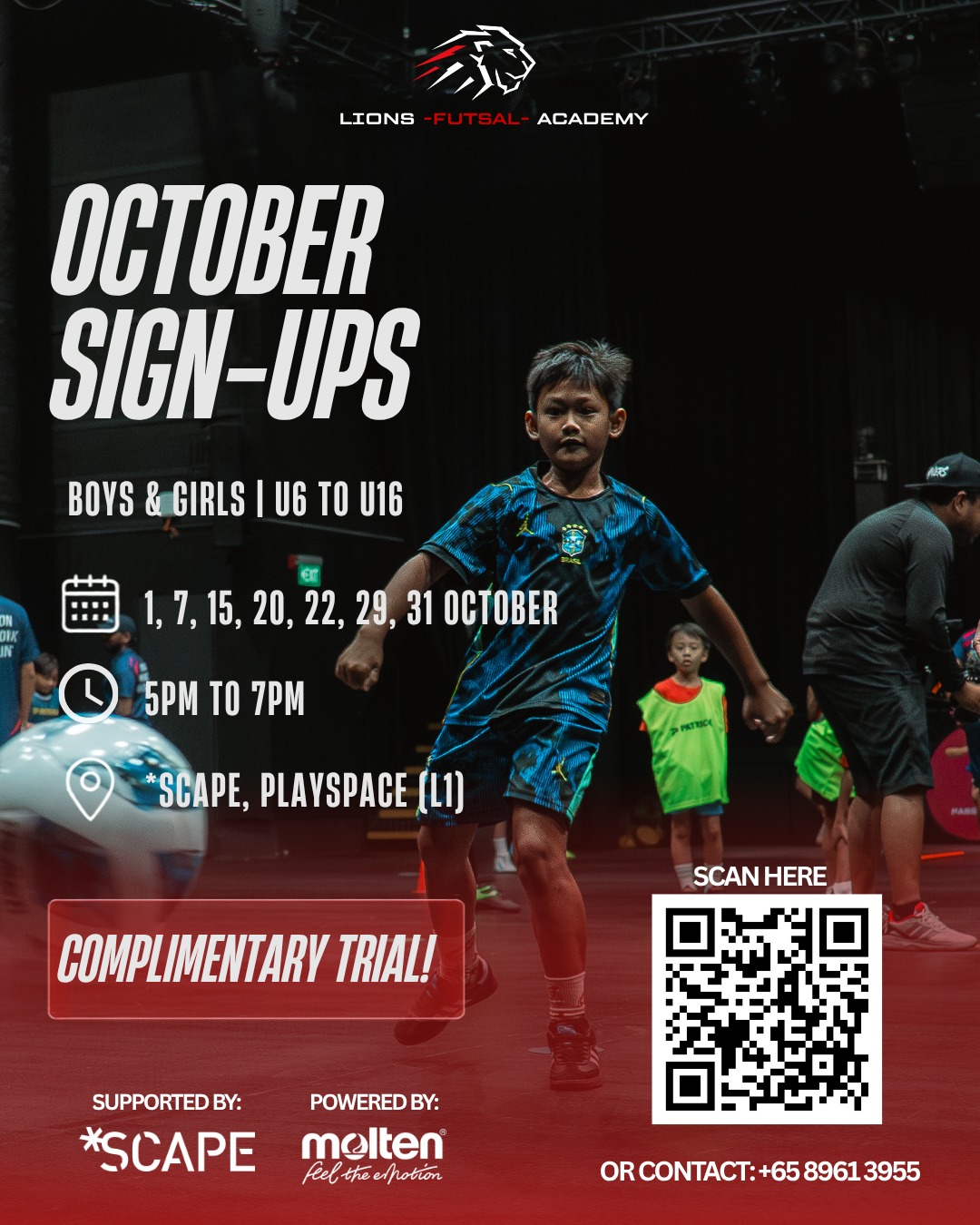 Lions Futsal Academy Futsal Training