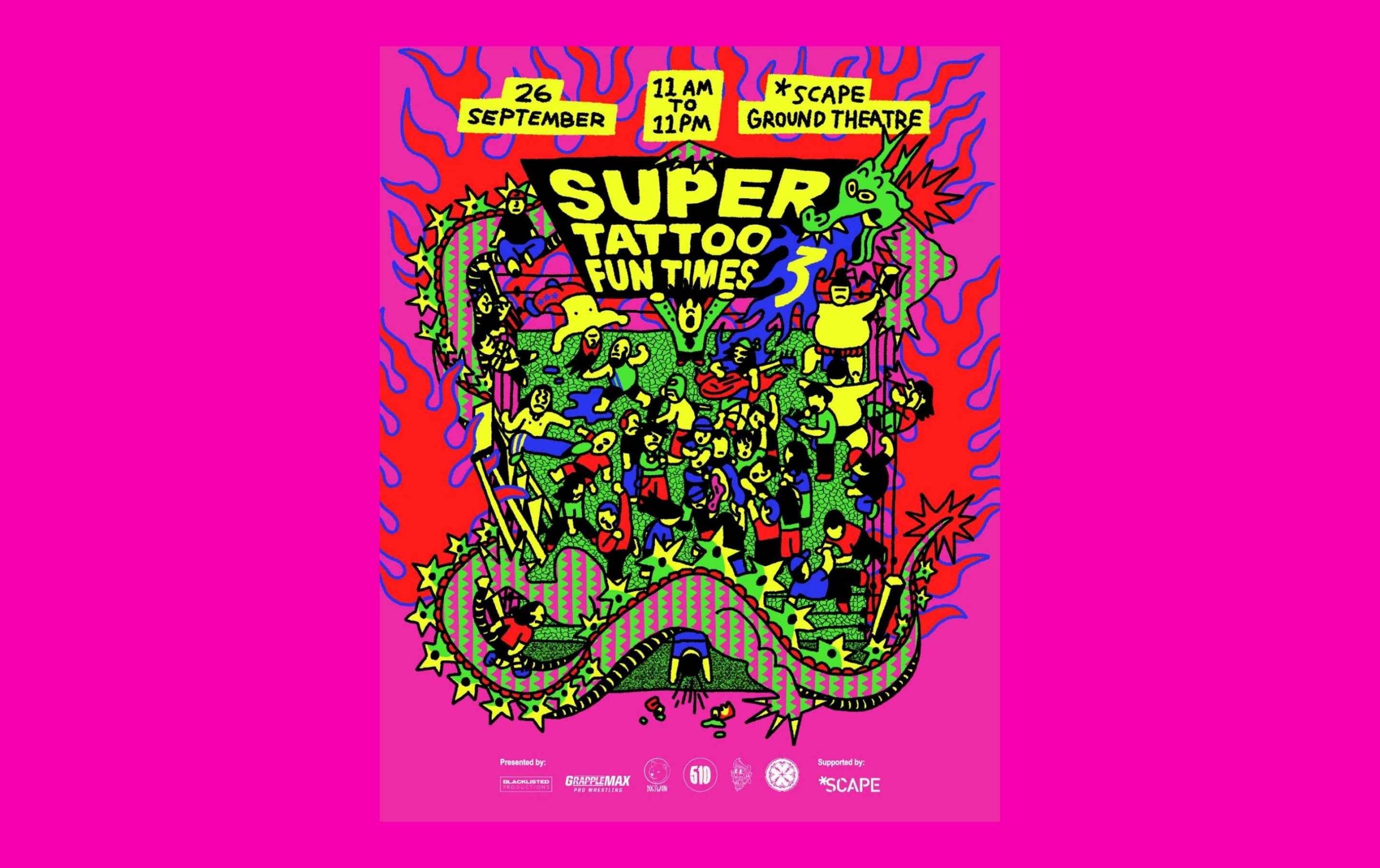 Wildcard Members: $5 off Super Tattoo Fun Times 3 Tickets