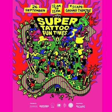 Wildcard Members: $5 off Super Tattoo Fun Times 3 Tickets