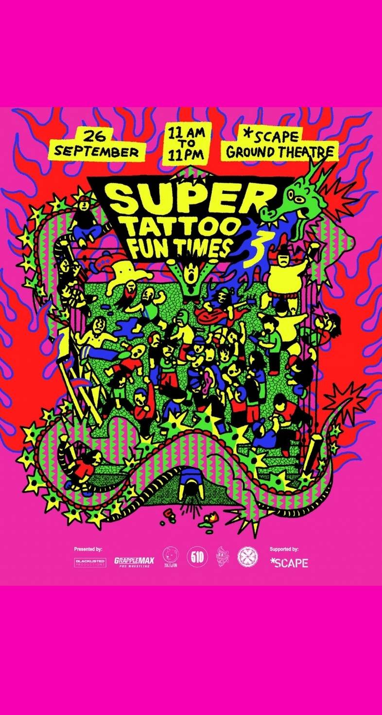 Wildcard Members: $5 off Super Tattoo Fun Times 3 Tickets