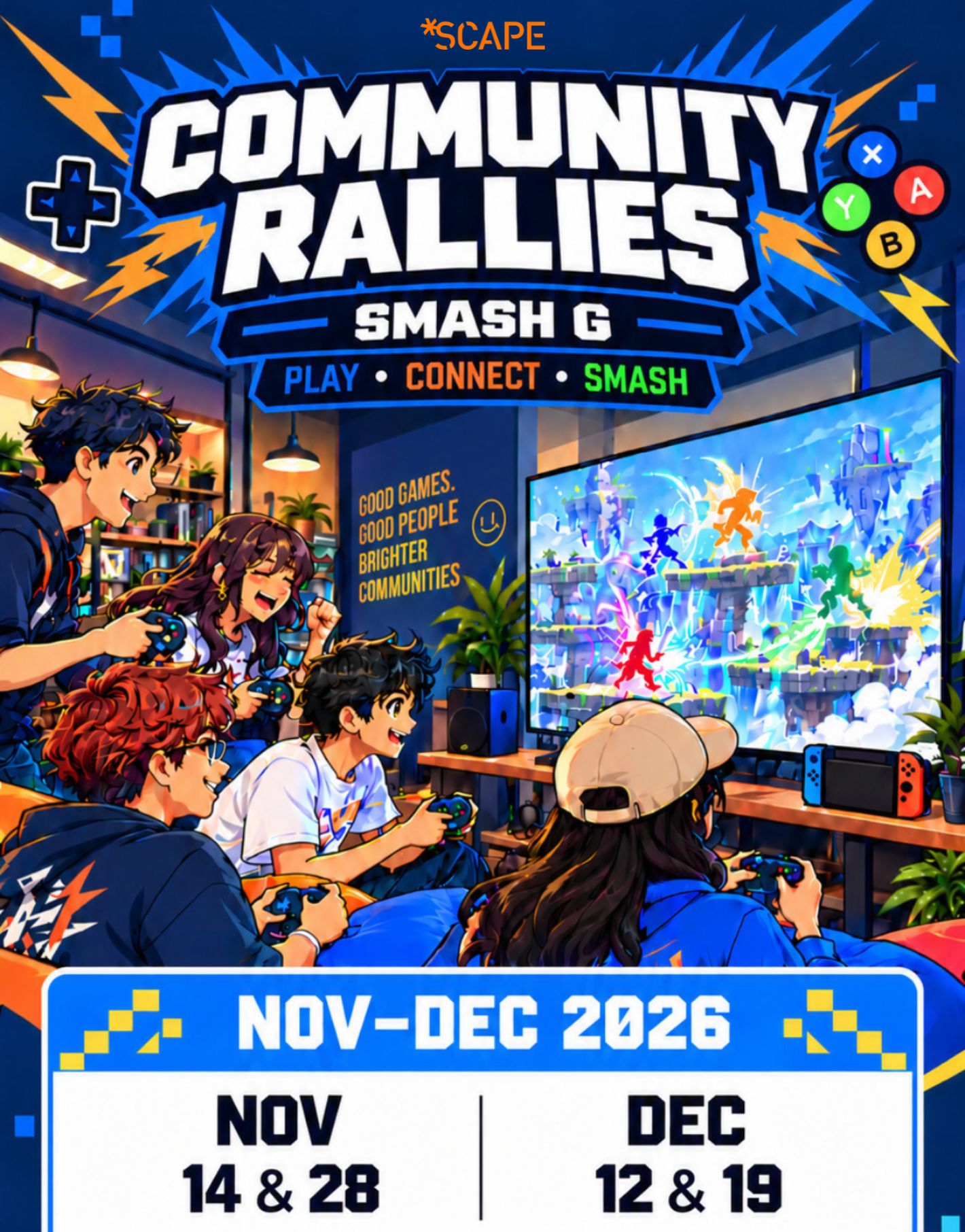 Community Rallies Smash G