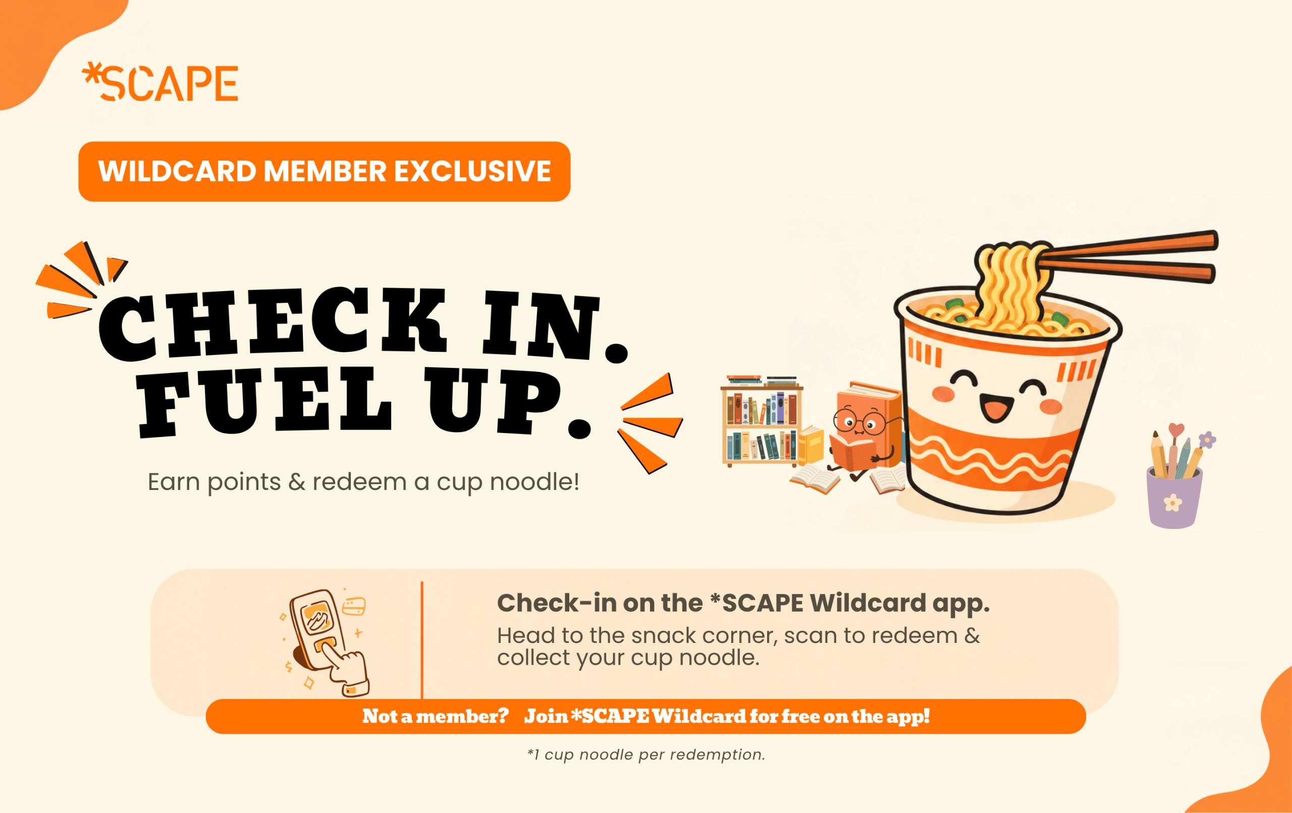 Check In. Fuel Up.